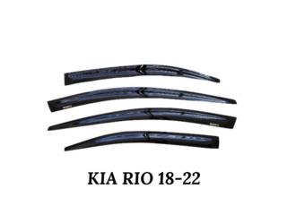 VENT VISORS KIA RIO 18-22 SEDAN Puerto Rico MIKE'S H.I.D.