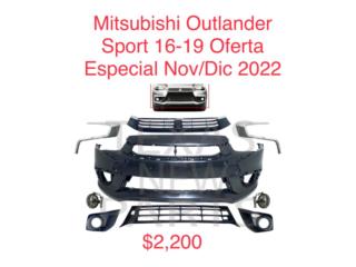 Bumper Completo Mitubishi  Outlander 16-19  Puerto Rico CORREA AUTO PIEZAS IMPORT