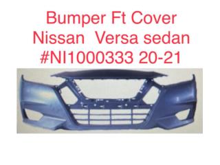 Bumper Cover Nissan Versa Sedan 20-22 Puerto Rico CORREA AUTO PIEZAS IMPORT