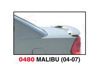 SPOILER BAUL CHEVROLET MALIBU 04-07 Puerto Rico MIKE'S H.I.D.