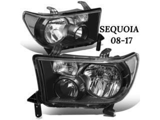 Puerto Rico - Accesorios de Autos, Botes, MotorasFOCOS DELANTEROS TOYOTA SEQUOIA 08-17 BLACK Puerto Rico