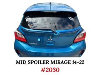 MID SPOILER MITSUBISHI MIRAGE 14-22 Puerto Rico MIKE'S H.I.D.