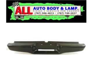 TOYOTA TACOMA 95-04 Bumper Trasero Negro