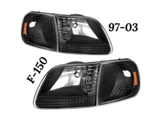 Puerto Rico - Accesorios de Autos, Botes, MotorasFOCOS DELANTEROS FORD F150 97-03 / BLACK Puerto Rico