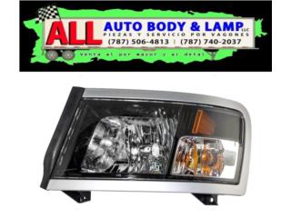 DODGE DAKOTA 08-11 Foco Delantero Izq. negro Puerto Rico All Auto Body & Lamp LLC