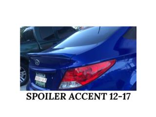 SPOILER BAUL HYUNDAI ACCENT 12-17 Puerto Rico MIKE'S H.I.D.