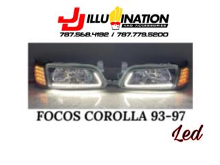 FOCOS DE COROLLA 93-97 LED Puerto Rico JJ illumination and Accessories