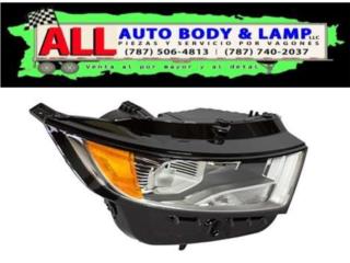 FORD EDGE 15-18 Foco Delantero Der. Halogeno  Puerto Rico All Auto Body & Lamp LLC