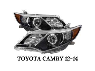 Puerto Rico - Accesorios de Autos, Botes, MotorasFOCOS DELANTEROS TOYOTA CAMRY 12-14 BLACK Puerto Rico