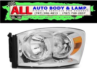 DODGE RAM 07-09 Foco Delantero Izq. NEW STYLE Puerto Rico All Auto Body & Lamp LLC