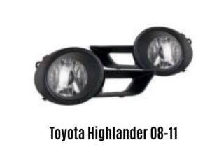 FOG LIGHTS TOYOTA HIGHLANDER 08-11 Puerto Rico MIKE'S H.I.D.