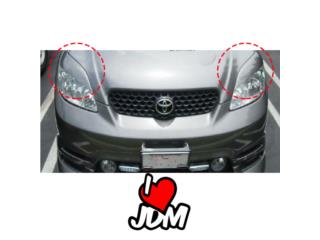 TOYOTA MATRIX 03 06 CEJAS PARA FOCOS PAR Puerto Rico JDM AUTOLUMINATE 