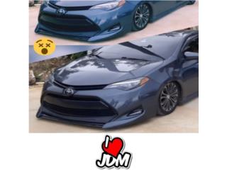 TOYOTA COROLLA 17 19 FRONT LIP NUEVO