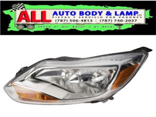 FORD FOCUS 12-14  Foco Delantero Clear Izq. Puerto Rico All Auto Body & Lamp LLC