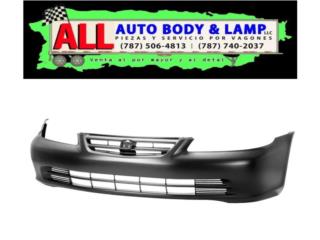 HONDA ACCORD 01-02 Bumper Delantero  Puerto Rico All Auto Body & Lamp LLC