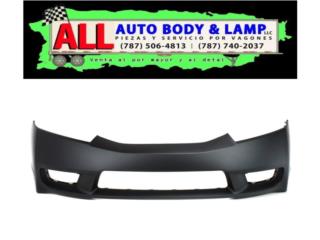 HONDA CIVIC 09-11 Bumper Delantero Sedan Puerto Rico All Auto Body & Lamp LLC