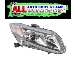 HONDA CIVIC 12 Foco Delantero Derecho 2Y4PTA Puerto Rico All Auto Body & Lamp LLC