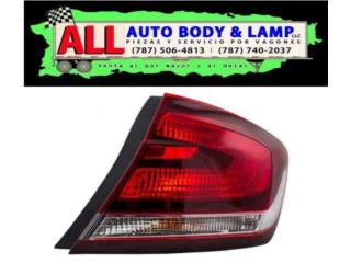 HONDA CIVIC 13-14 Foco Trasero Derecho 4PTA Puerto Rico All Auto Body & Lamp LLC