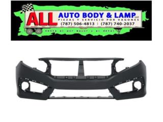 HONDA CIVIC 16-18 Bumper Delantero  Puerto Rico All Auto Body & Lamp LLC