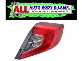 HONDA CIVIC 16-21 Foco Trasero Derecho Sedan Puerto Rico All Auto Body & Lamp LLC