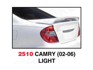 SPOILER BAUL TOYOTA CAMRY 02-06 Puerto Rico MIKE'S H.I.D.