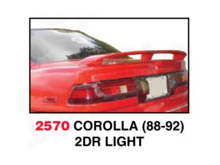 SPOILER BAUL TOYOTA COROLLA 88-92