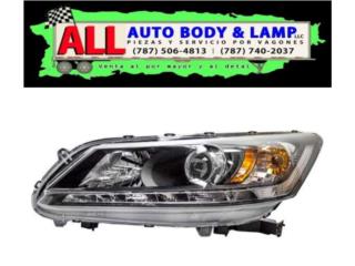 HONDA ACCORD 13-15 Foco Delantero Izq. Sedan Puerto Rico All Auto Body & Lamp LLC