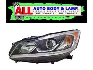 HONDA ACCORD 16-17 Focos Delanteros Izq. Puerto Rico All Auto Body & Lamp LLC