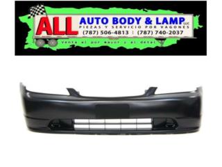 HONDA CIVIC 01-03 Bumper Delantero 2y4 pta Puerto Rico All Auto Body & Lamp LLC