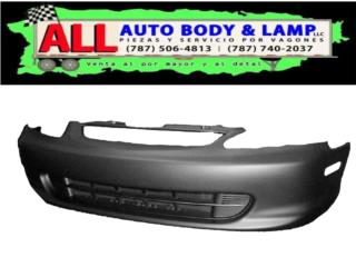 HONDA CIVIC 01-05 Bumper Delantero 2pta Hatch Puerto Rico All Auto Body & Lamp LLC