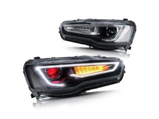 FOCOS LANCER (08-UP) AUDI TYPE DEMON EYE Puerto Rico MUSIC ON AUTO ACCESSORIES INC.