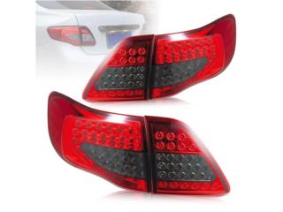 FOCOS TRASEROS COROLLA (09-10) LED Puerto Rico MUSIC ON AUTO ACCESSORIES INC.