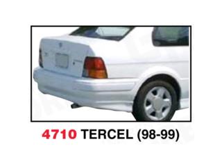 REAR LIP TOYOTA TERCEL 98-99 