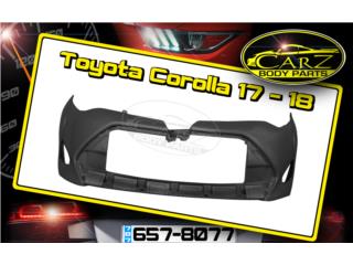 BUMPER Toyota COROLLA 2017 - 2019 (Basico) Puerto Rico CARZ Body Parts