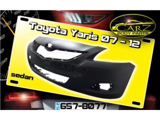 BUMPER Toyota YARIS Sedan 2007 - 2012 Puerto Rico CARZ Body Parts