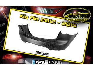 BUMPER Trasero Kia RIO 2012 - 2015 (Sedan) Puerto Rico CARZ Body Parts