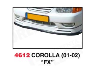 FRONT LIP TOYOTA COROLLA 01-02 FX Puerto Rico MIKE'S H.I.D.