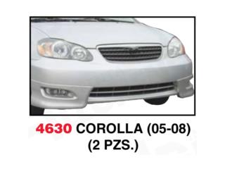 FRONT LIP TOYOTA COROLLA 05 -08 Puerto Rico MIKE'S H.I.D.