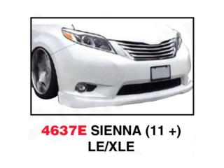 FRONT LIP TOYOTA SIENNA 11-16 LE / XLE Puerto Rico MIKE'S H.I.D.