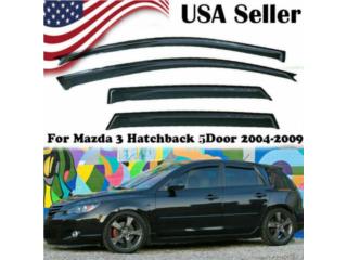 VENT VISOR MAZDA 3 HB 04-09  Puerto Rico JJ illumination and Accessories