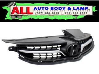 HYUNDAI ELANTRA 11-13 Parilla Negra y Chrome