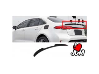 TOYOTA COROLLA 20 21 22 SPOILER BAUL EN PLASTICO Puerto Rico JDM AUTOLUMINATE 