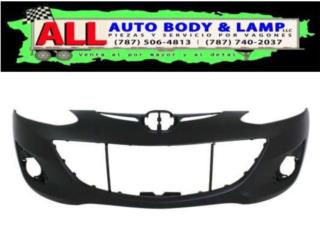 MAZDA 2 11-14 Bumper Delantero  Puerto Rico All Auto Body & Lamp LLC