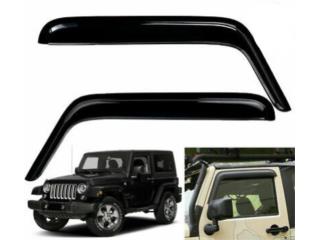 VENT VISOR JEEP WRANGLER 2PTAS 05-18 Puerto Rico JJ illumination and Accessories