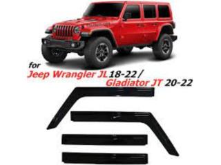 VENT VISOR JEEP JL/JT 18-21 4PTAS Puerto Rico JJ illumination and Accessories