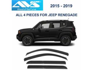 VENT VISOR JEEP RENEGADE 15-19 4PTAS Puerto Rico JJ illumination and Accessories