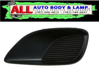 TOYOTA YARIS 07-11 Cover Fog Lamp Izquierdo 4pta