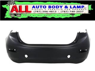 MAZDA 3 14-18 Bumper Trasero  Puerto Rico All Auto Body & Lamp LLC