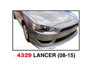 FRONT LIP MITSUBISHI LANCER 08-15 4/5DR