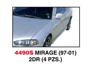 FENDER FLARES MITSUBISHI MIRAGE 97-01 2DR